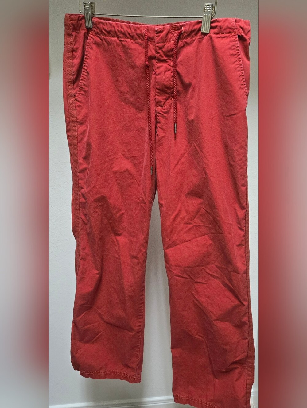 Unionbay Cargo Pants – Red/Coral – Size 7 – 100% Cotton